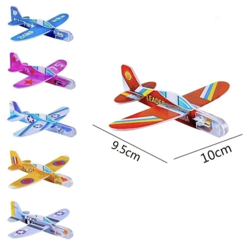 Foam Glider Planes (Colors Random) 10pcs