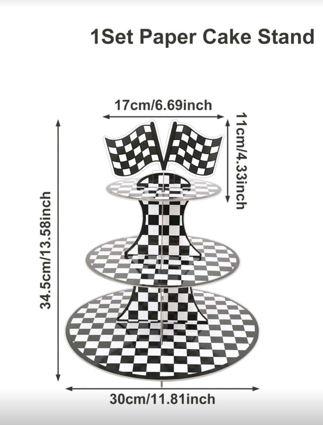Racing Car Cupcake Stand