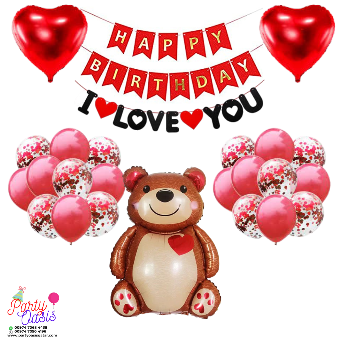 Birthday decoration for husband or wife