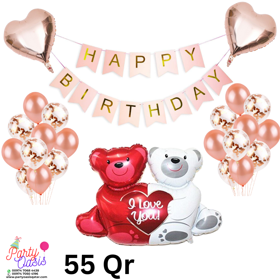 Birthday decoration for wife