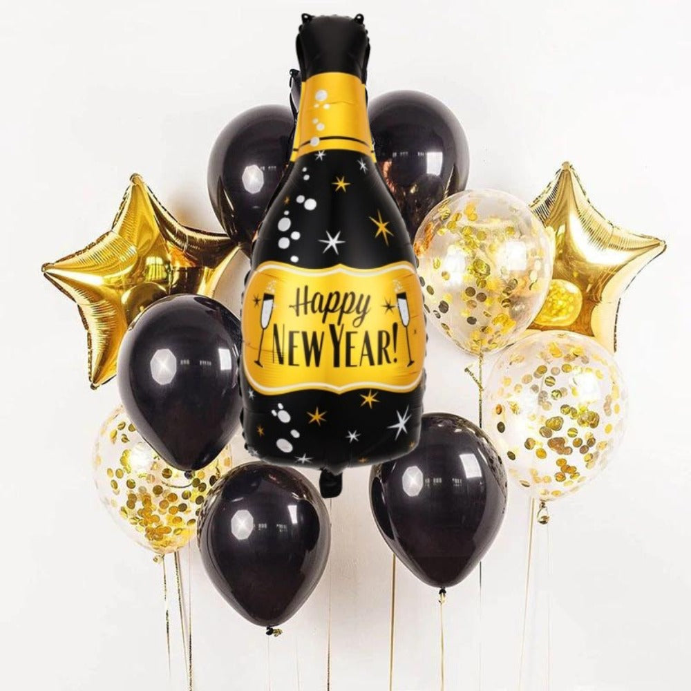 New Year Helium Bunch