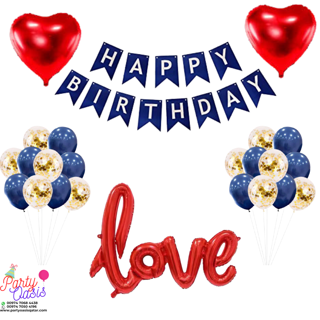 Birthday decoration for wife or husband