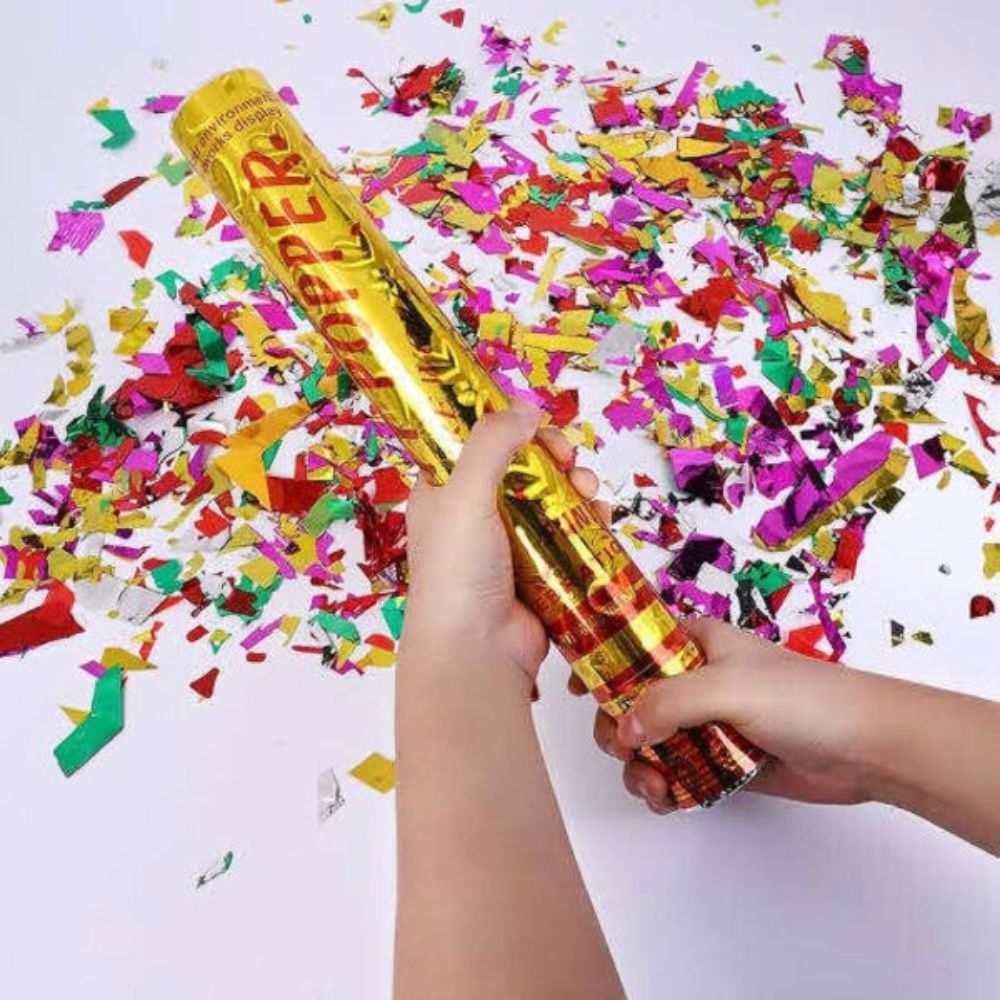 Mix Color Confetti Poppers