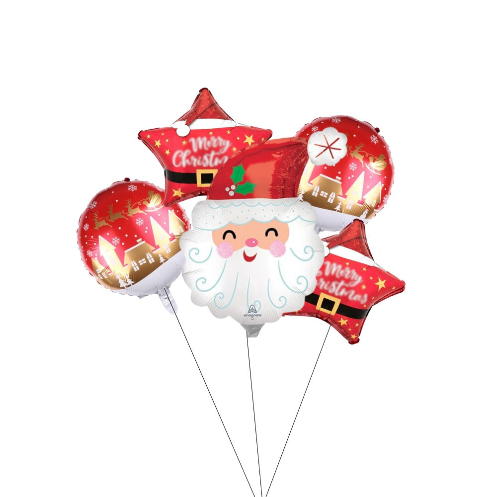 Santa Festive Season Balloon Decoration