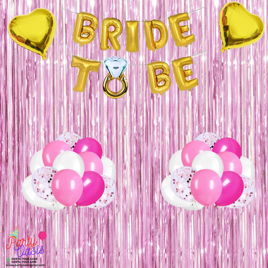 Bridal shower party set