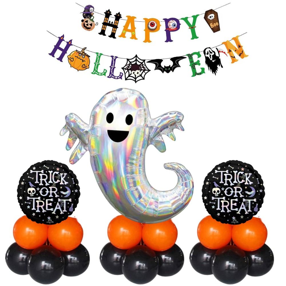 Ghost Trick or Treat Air Filled Decoration