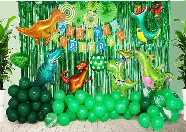 Dinosaur balloon decoration set