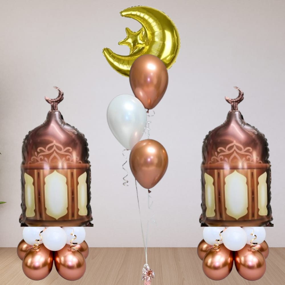 Helium bunch with air filled base