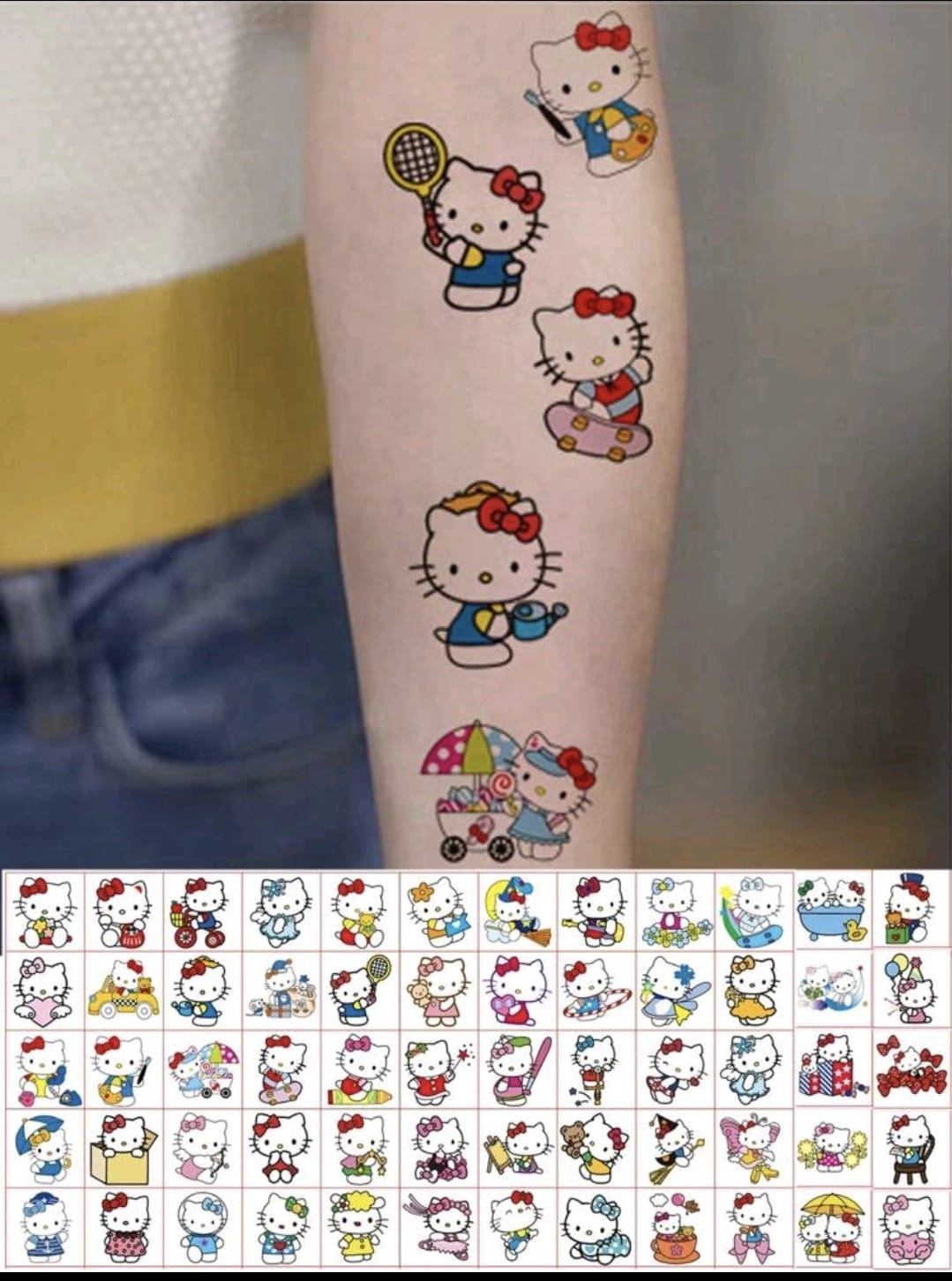 Hello kitty tattoos