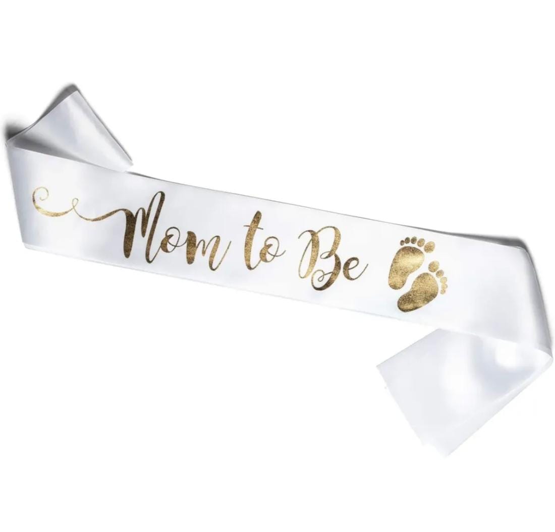 Mom To Be Sash