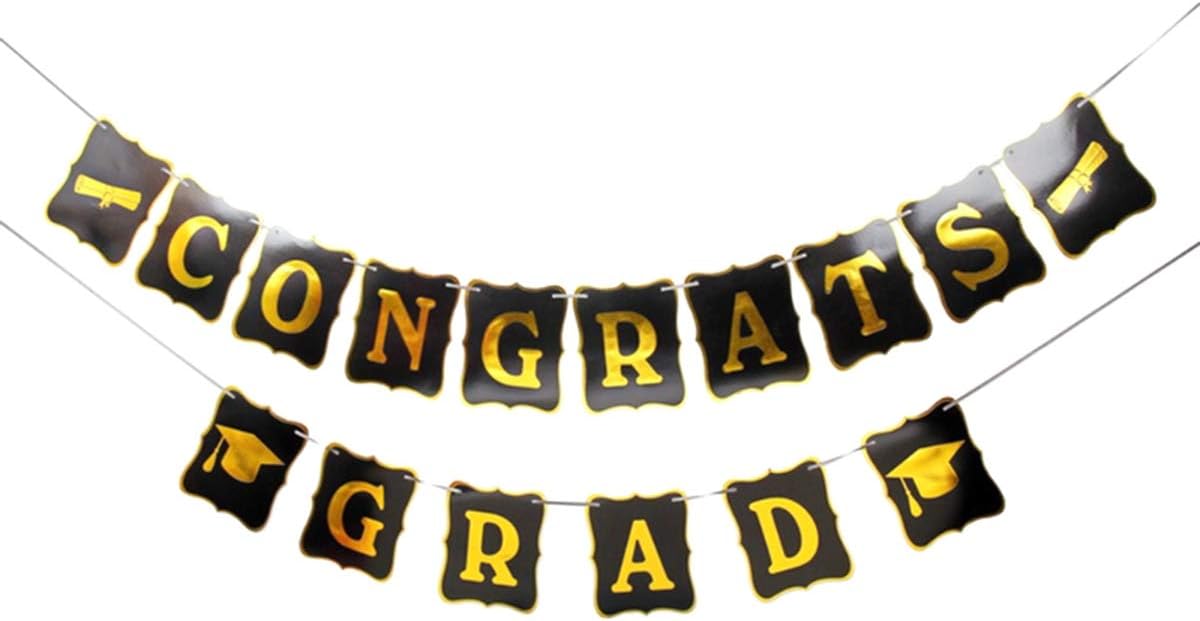 Congrats Grad Banner โ Paper Bunting Graduation