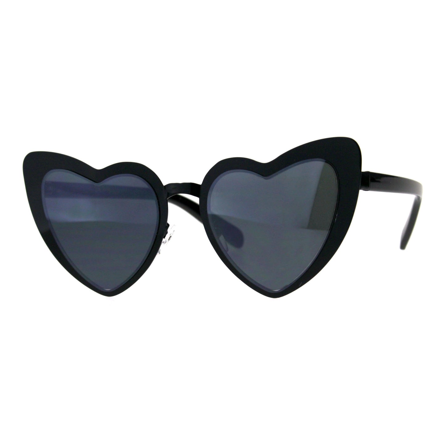 Heart eye frame - black