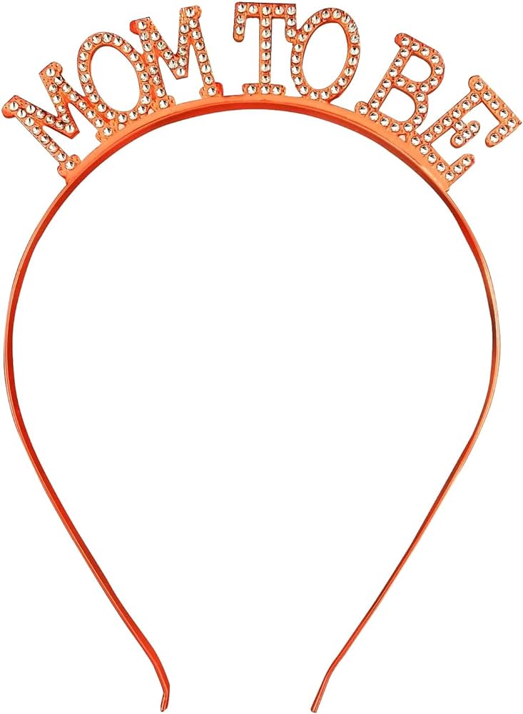 mom to be rosegold headband