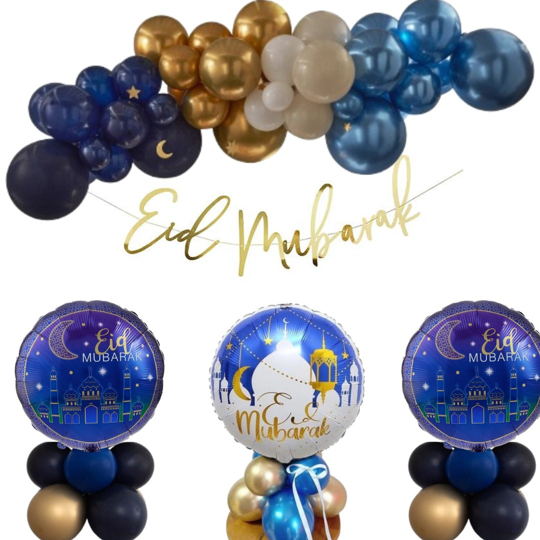 Eid Mubarak Balloon Decoration Set