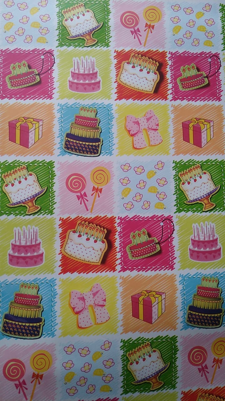 gift wrapping sheet