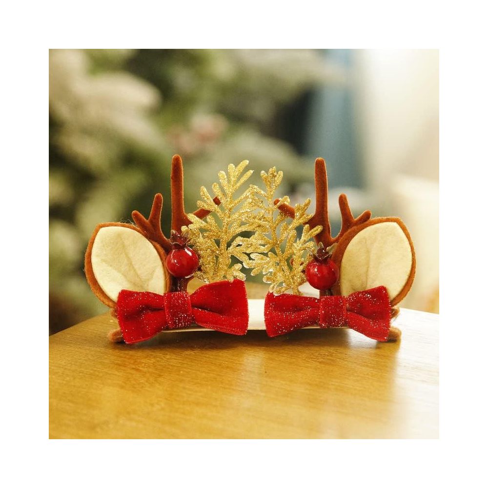 Antler Hair Clip Women 1 Pair