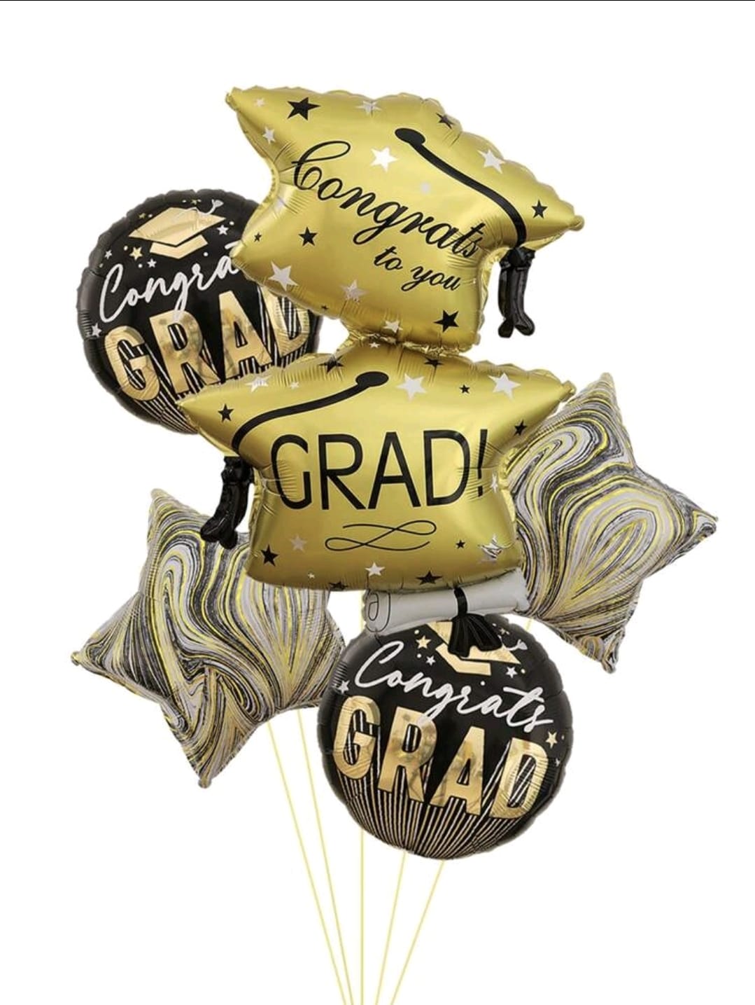 Graduation printed foil balloon