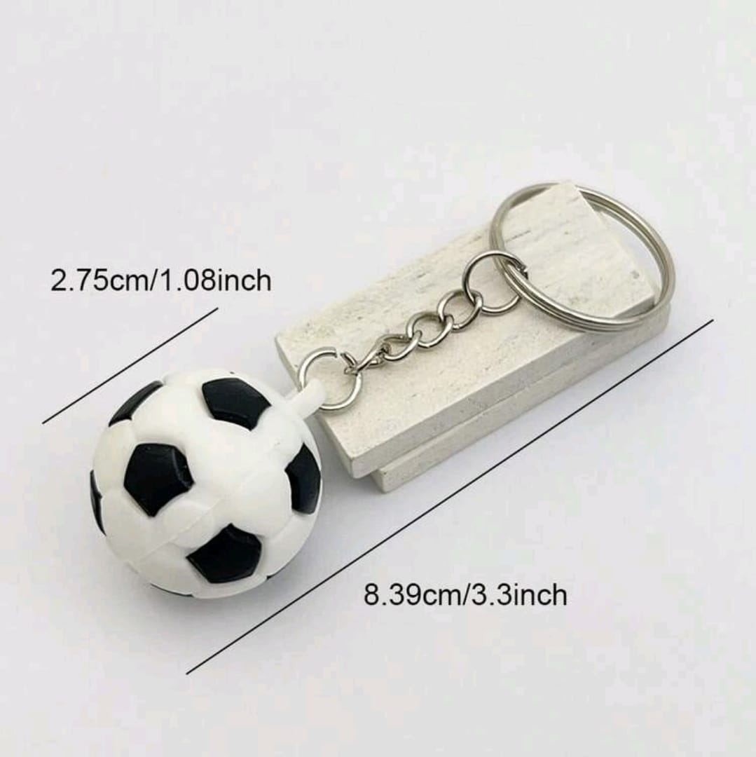 5 Pcs Football Key Chain