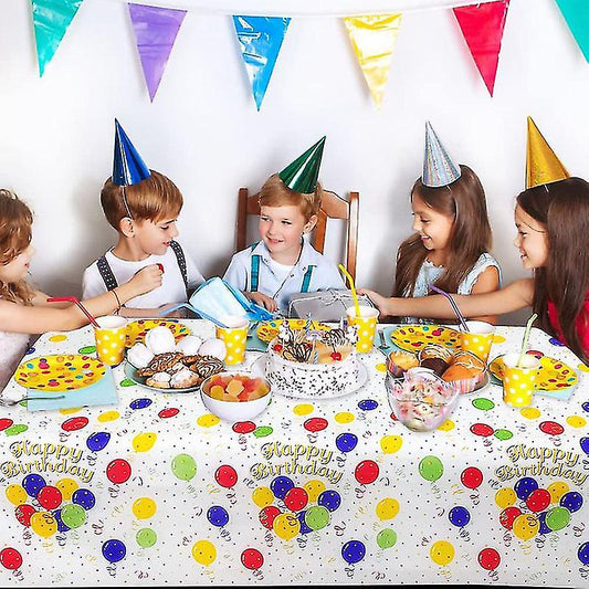 rainbow colorful Rectangular Table Covers