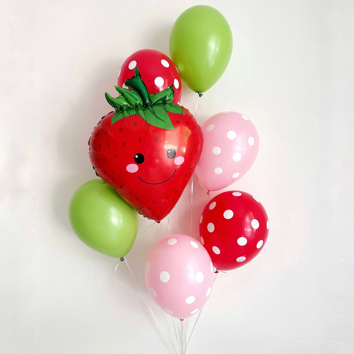 Strawberry Helium Balloons
