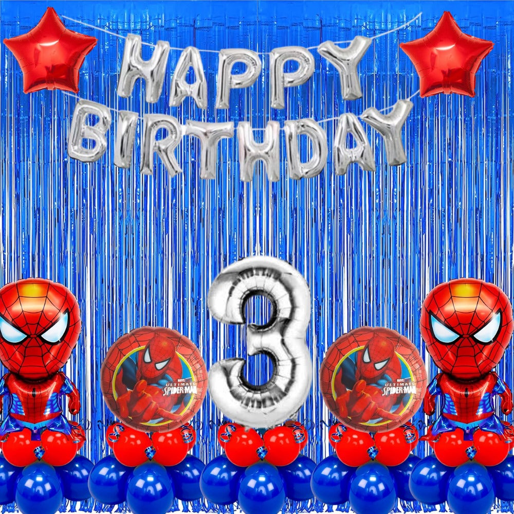 spiderman decoration sets