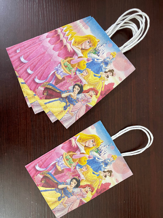 Princess gift bags loot bags