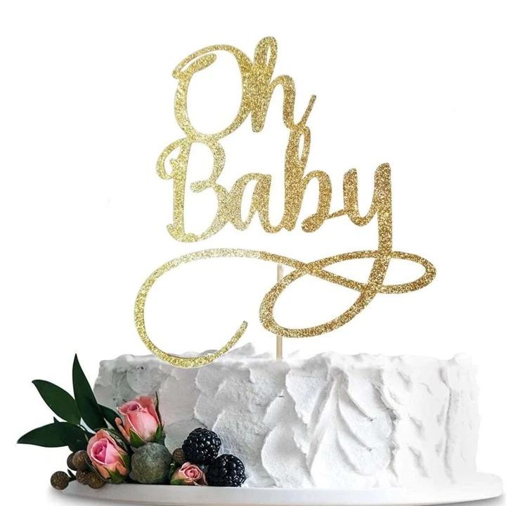 Baby shower Cake Topper