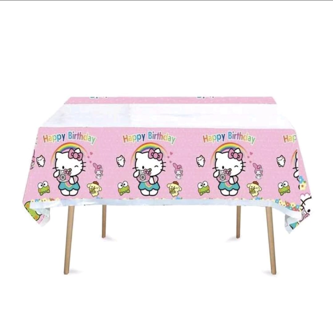 Hello kitty table cover