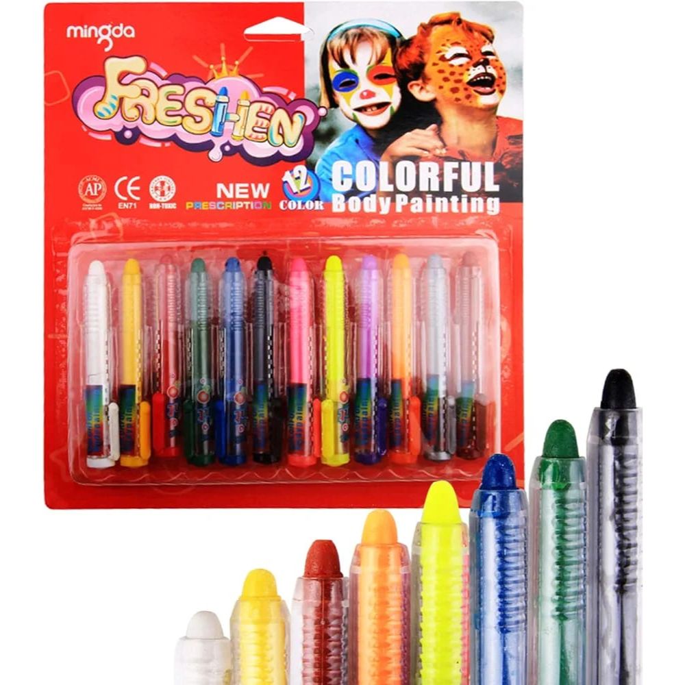 Colorful body painting