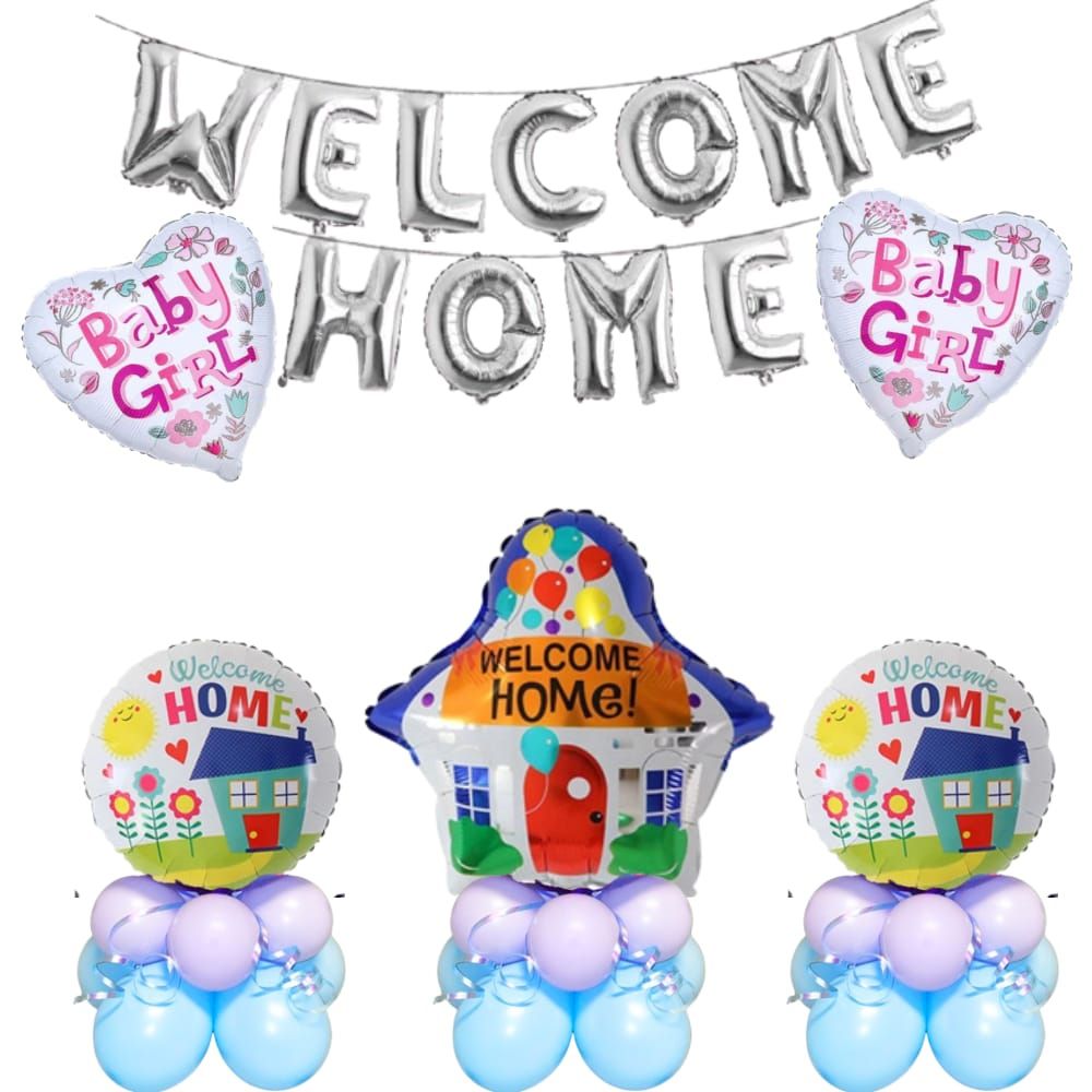 Welcome home girl air filled and ready to use