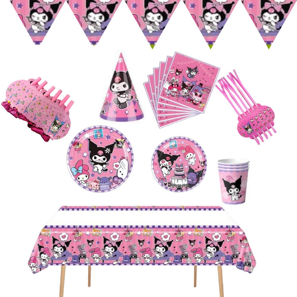 Kuromi themed party pack