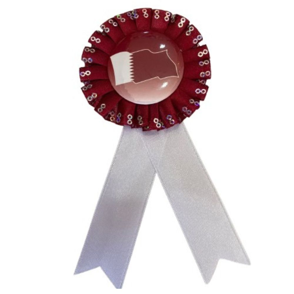 Qatar National Day Flag Brooch Pin Badges