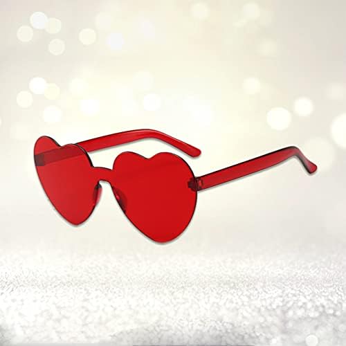 Heart valentine's day eye galss