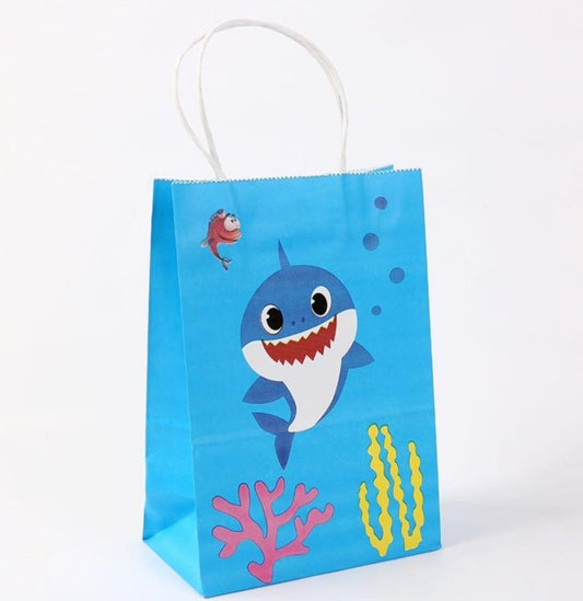 baby shark gift bag - pack of 6