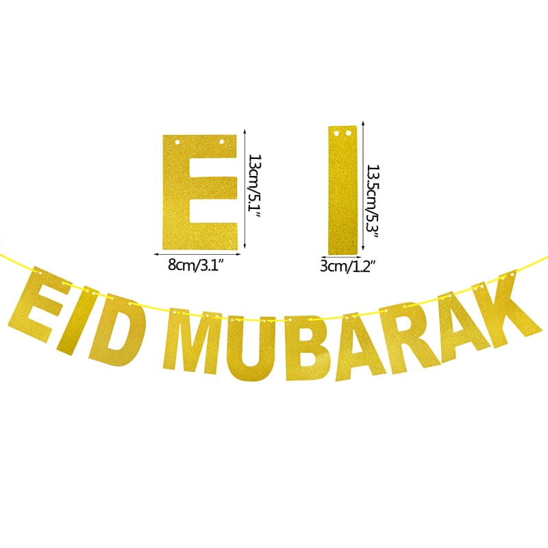 gold eid banner