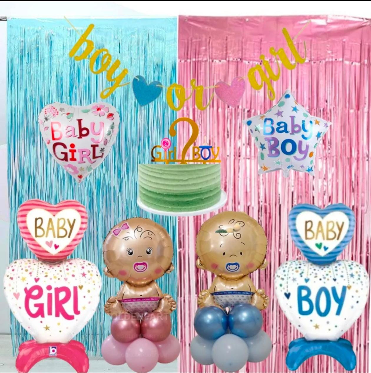 Boy or Girl Gender Reveal Kit