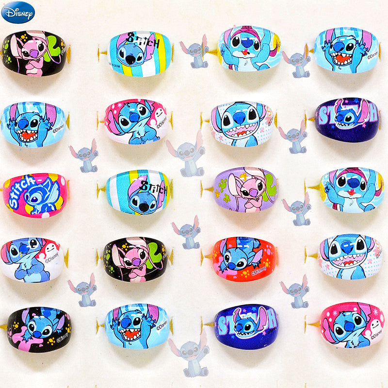 24 kids lilo stitch ring