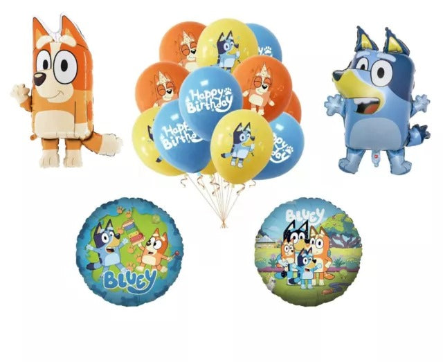 Bluey balloon decorations
