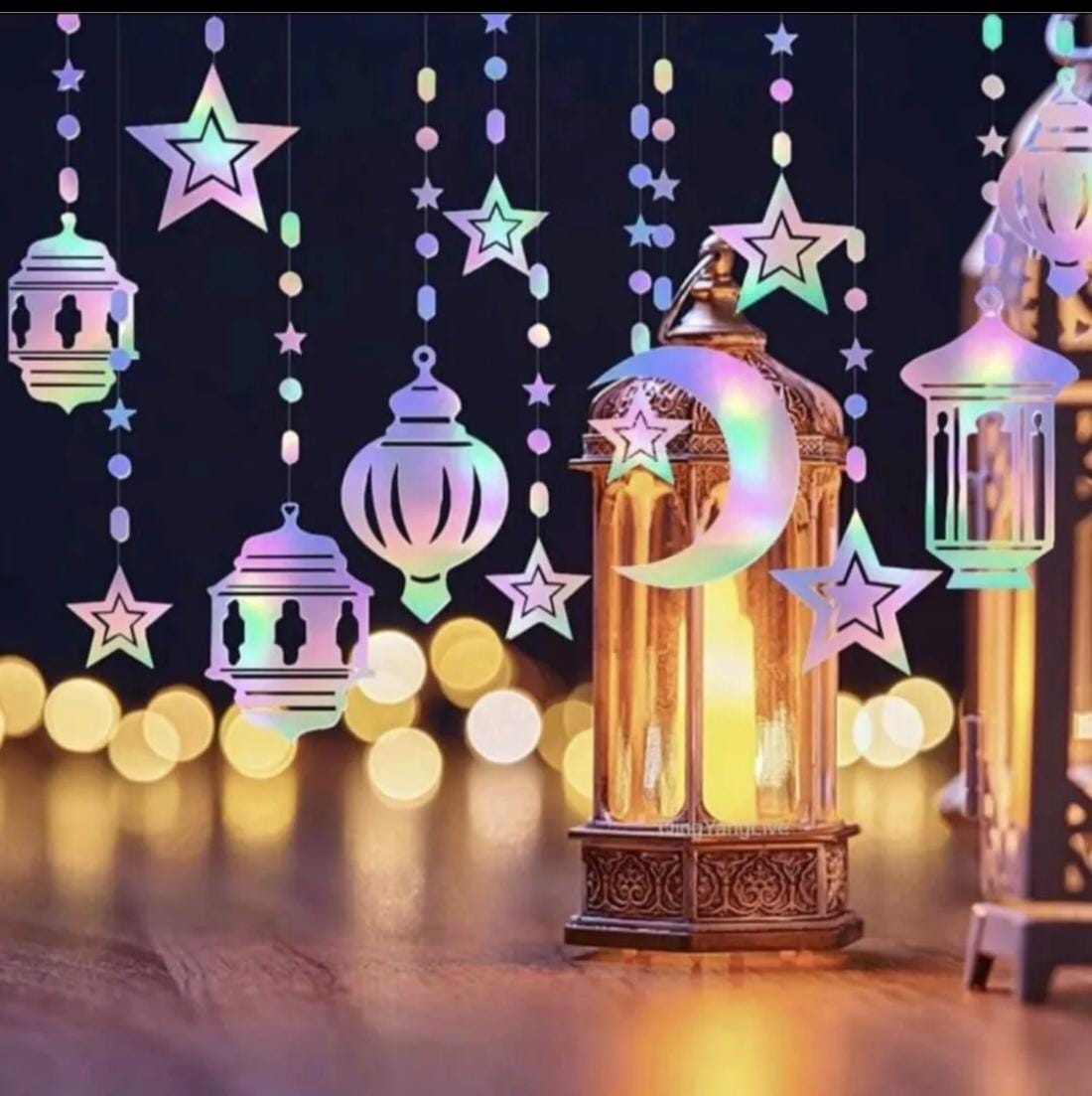 6pcs Eid Ramadan Hanging