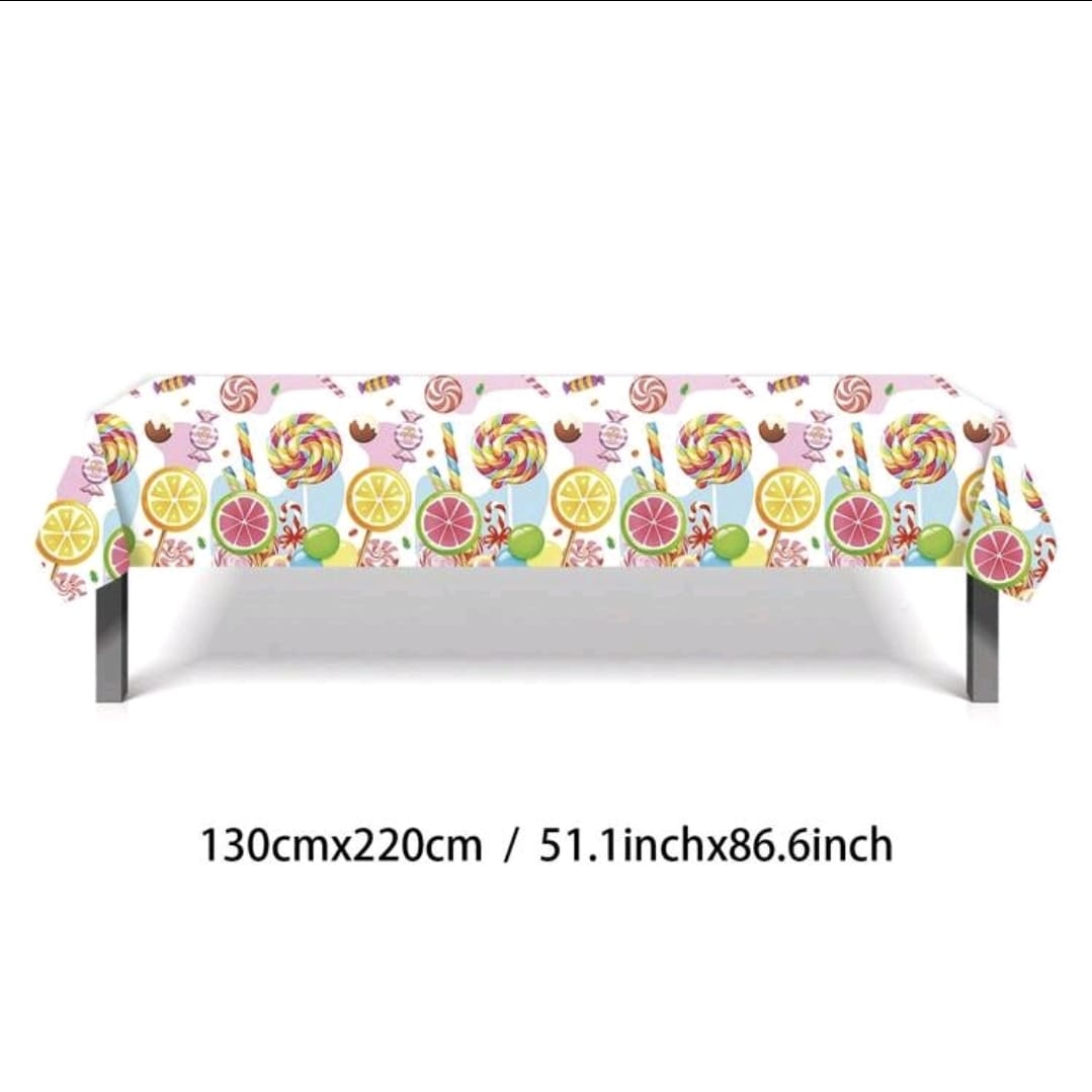 Candy table cover 1pc