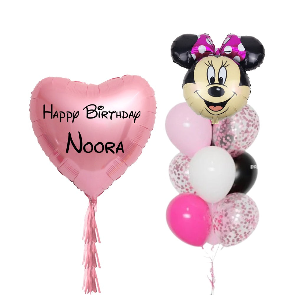 personalized Minnie bunch