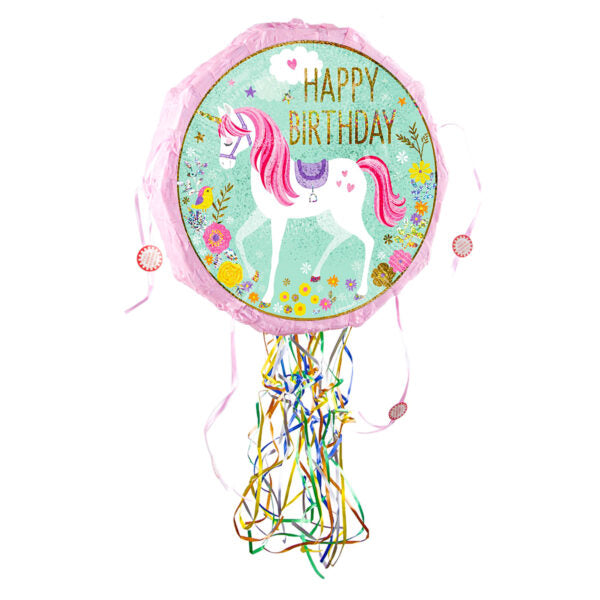 45cm Unicorn Pull String Piñata