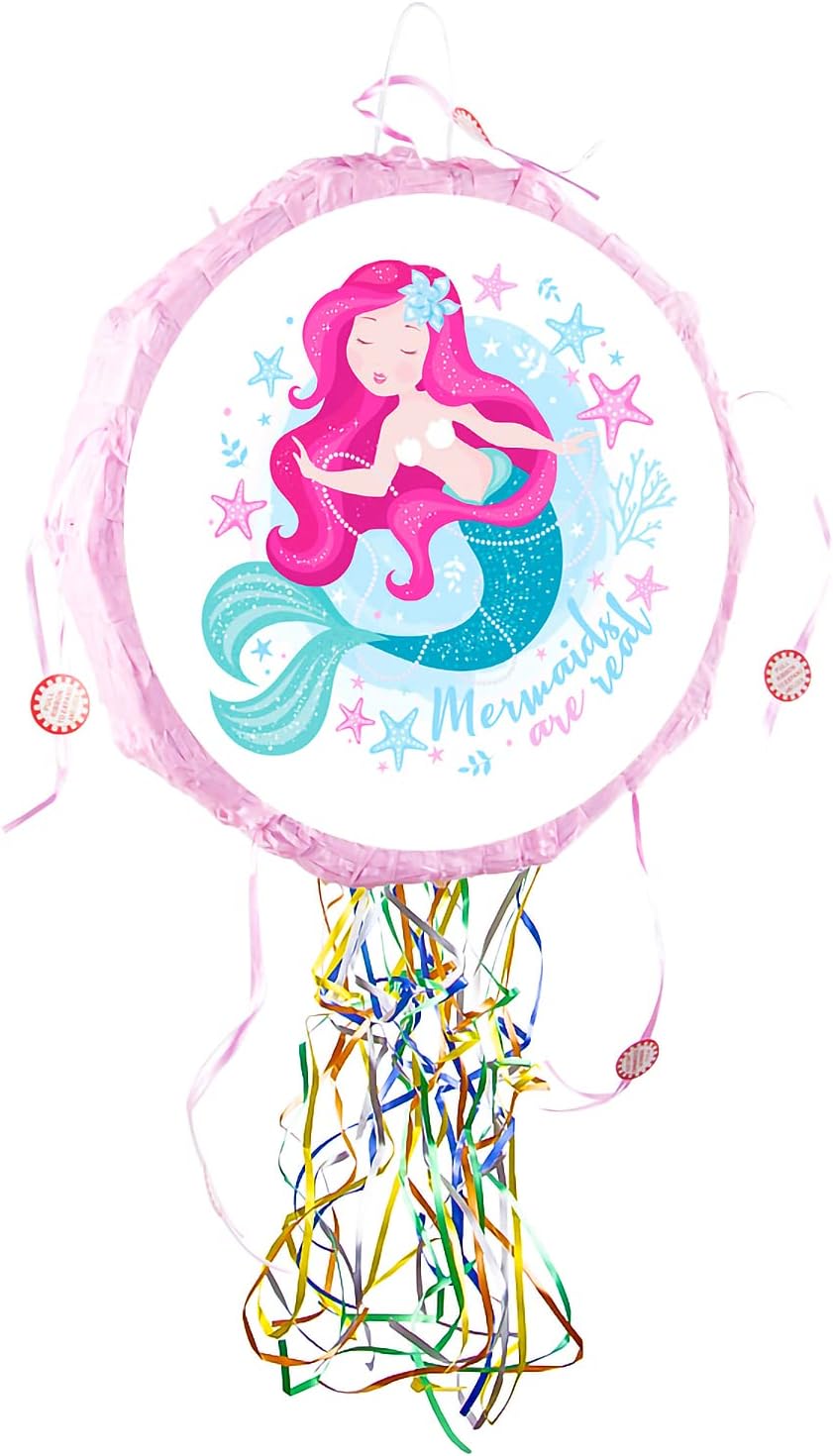 45cm mermaid Pull String Piñata