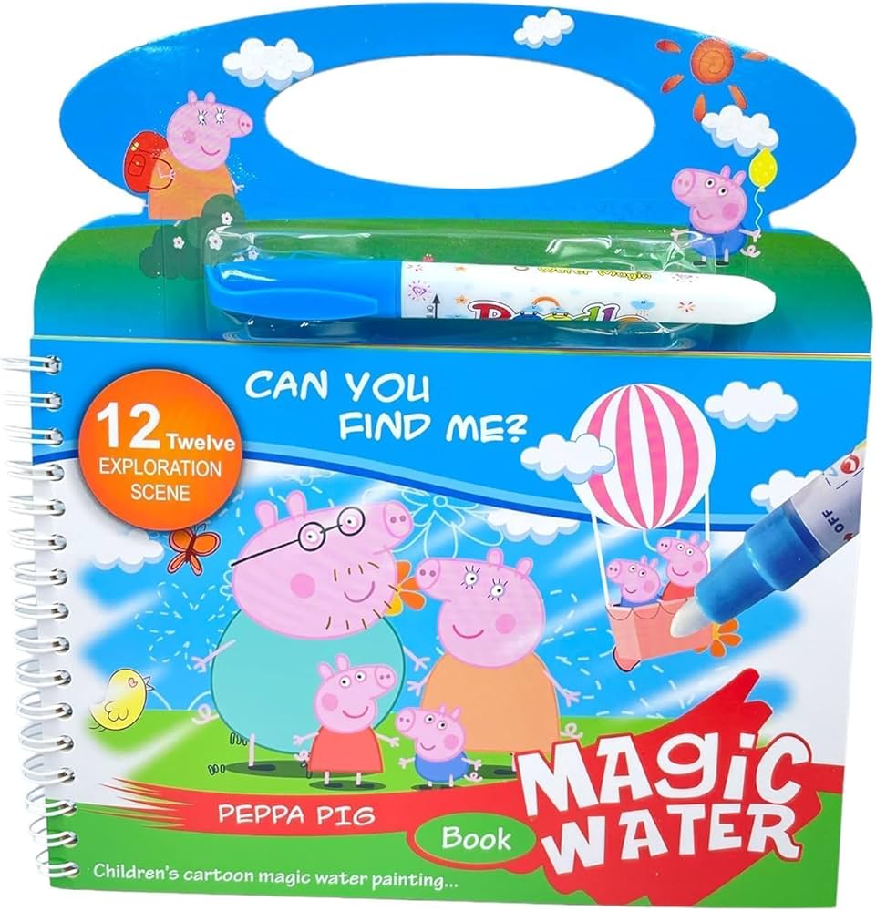 Magic Water Painting peppa pig
