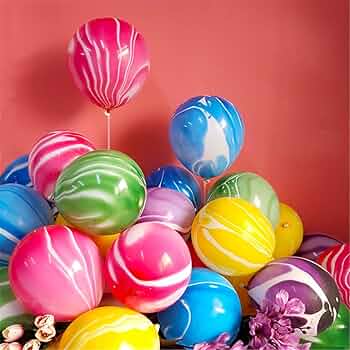 mix colors 10pcs helium balloons