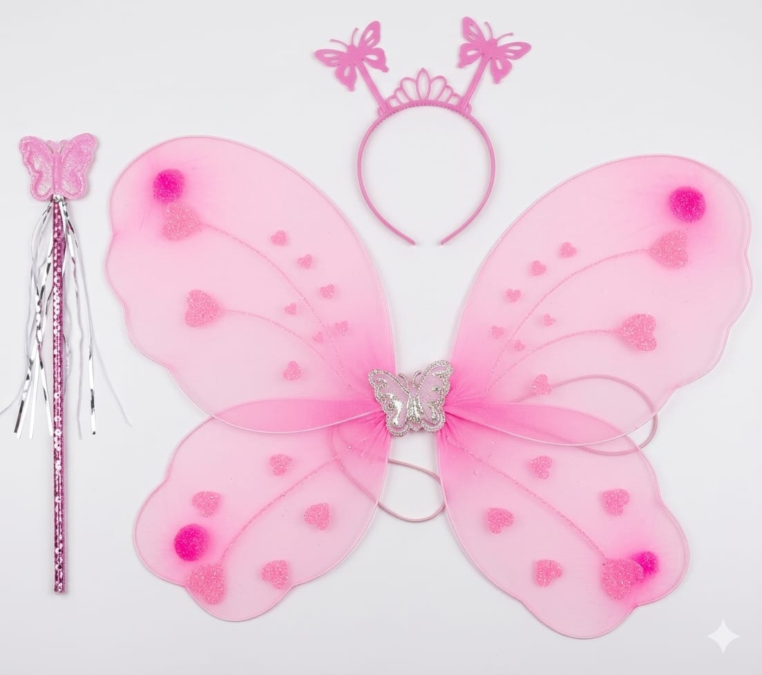 Pink Butterfly wings