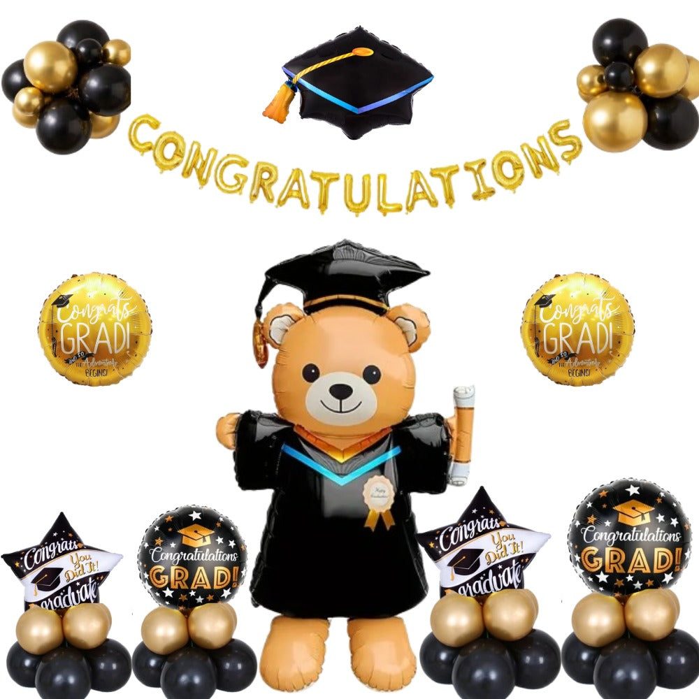 graduation teddy set