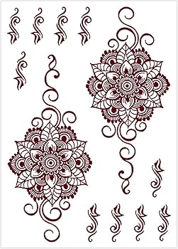 Traditional Mehndi Tattoos D3