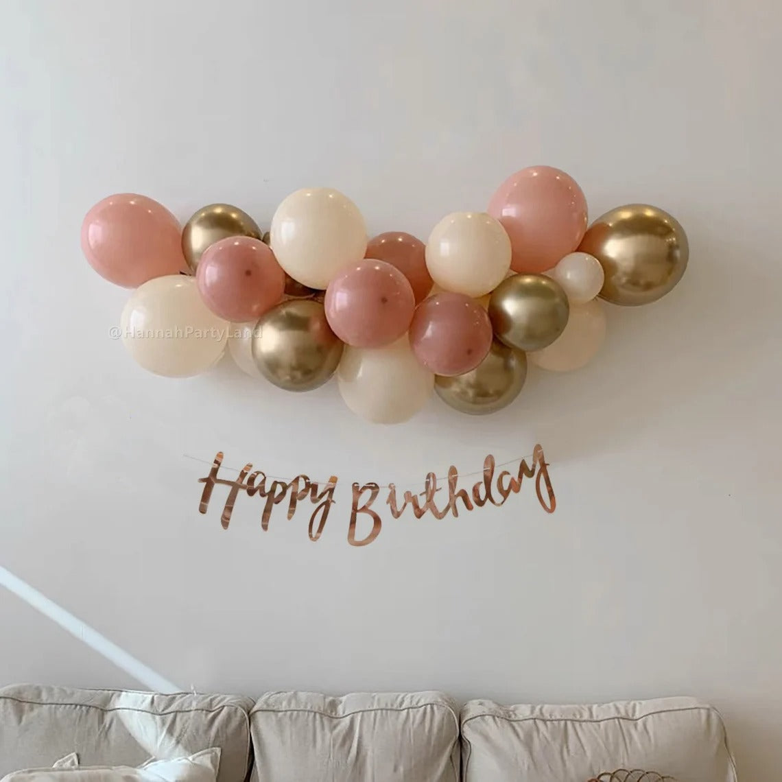 on the go balloon garland shades of retro