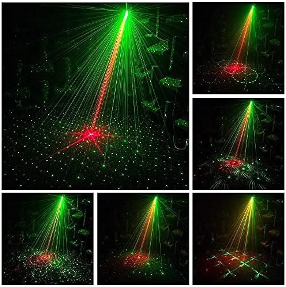 Laser Stage Light For Party Disco Light With Mic Sync